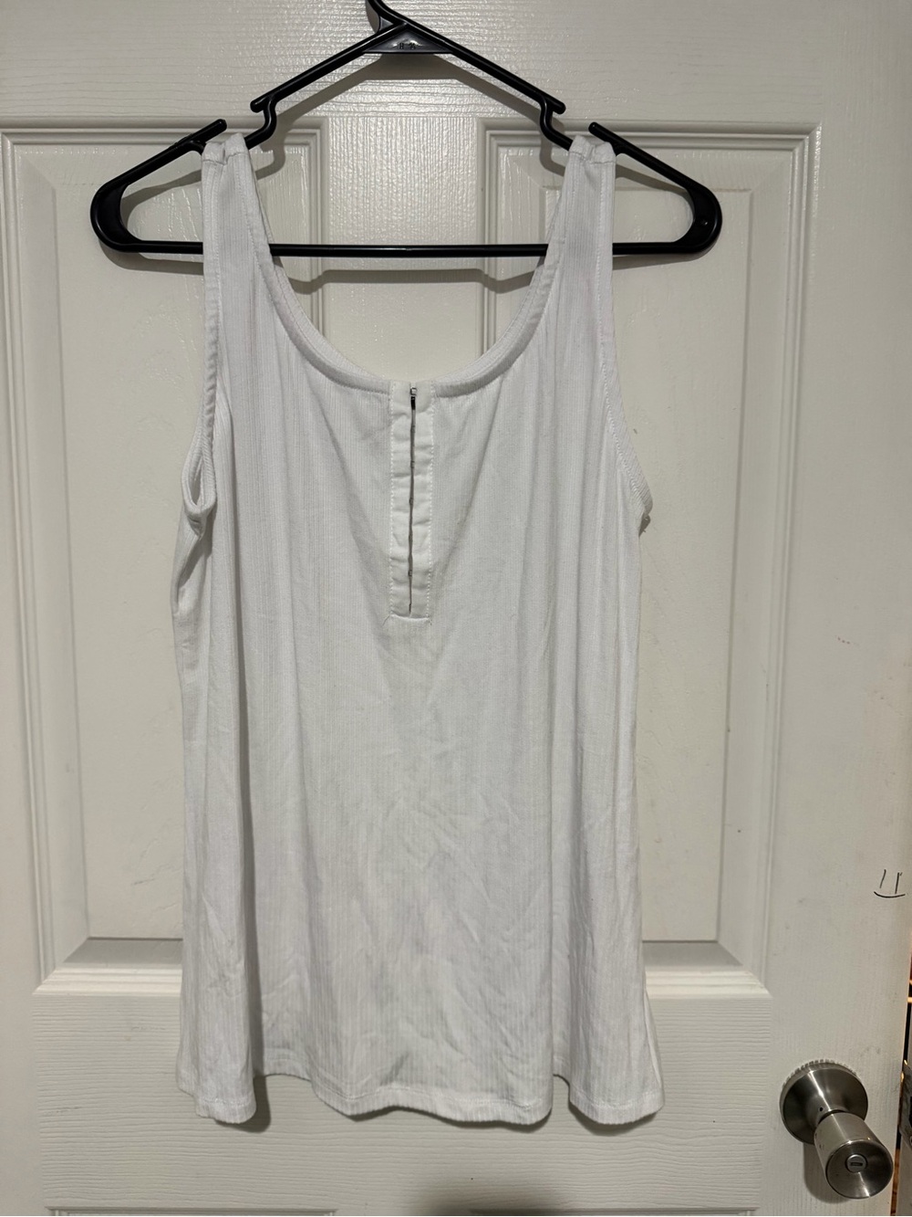 Torrid white tank and Black Sheer Floral Kimono - Picture 3 of 7